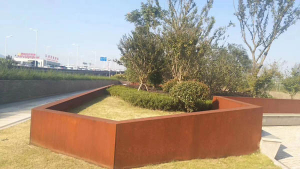 保定耐候钢挡土墙